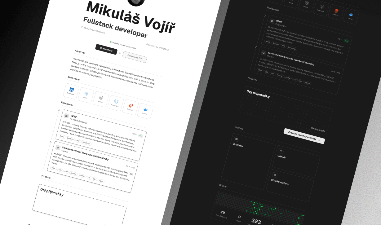 Portfolio screenshot